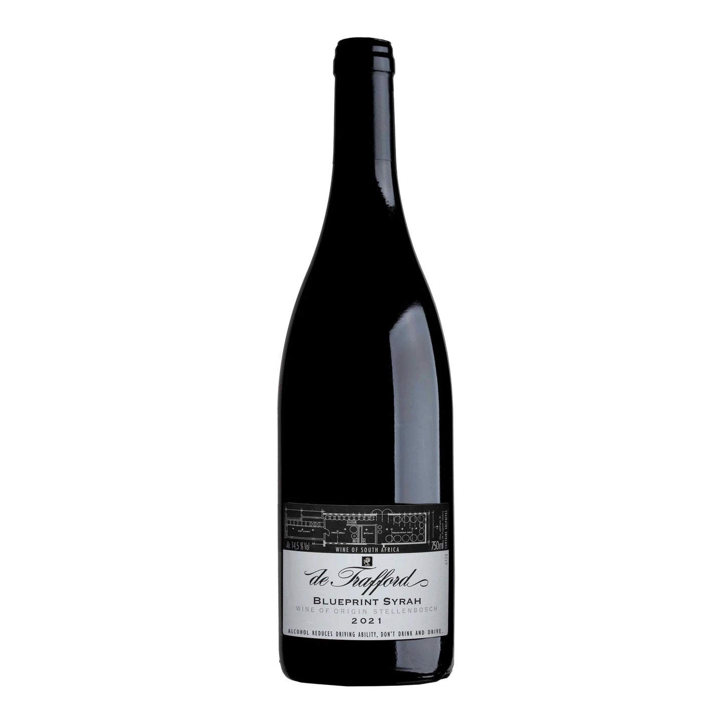 De Trafford Blue Print Shiraz 2021