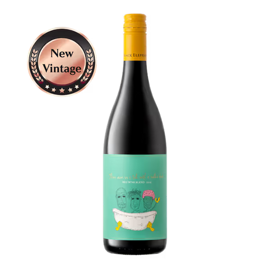 Black Elephant Three Men in a Tub Red Blend 2024