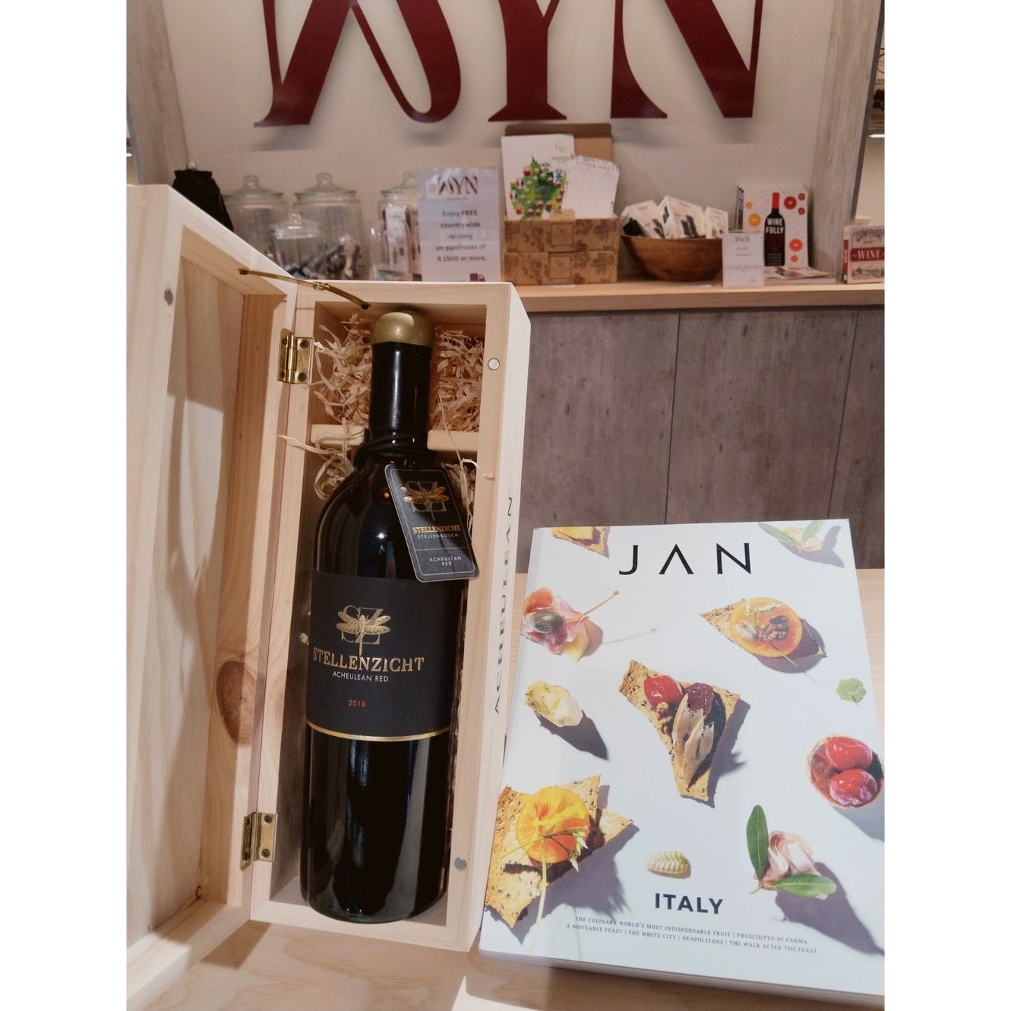 Stellenzicht Acheulean Red & Jan's Cookbook