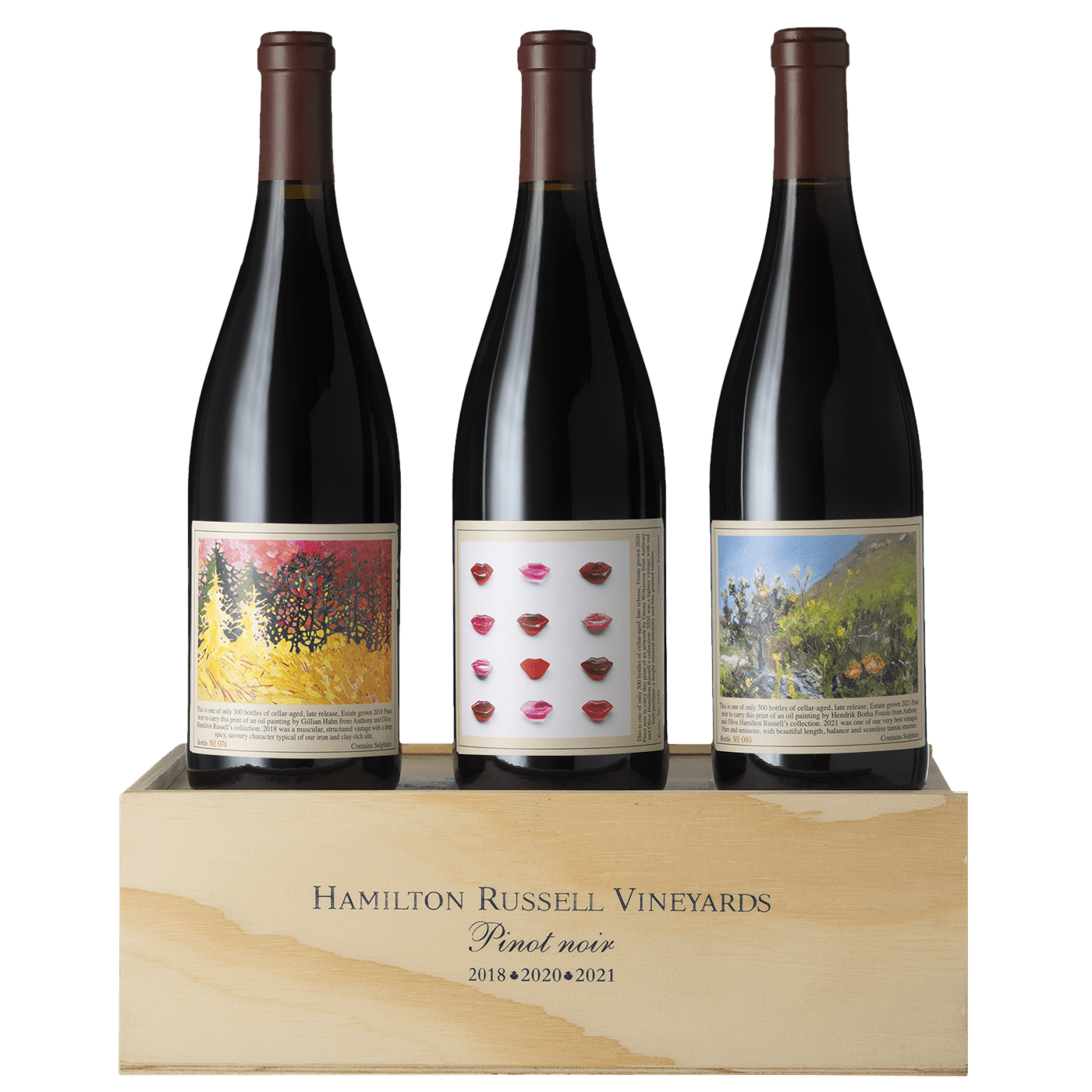 Hamilton Russell Pinot Noir Vertical 2018/20/21